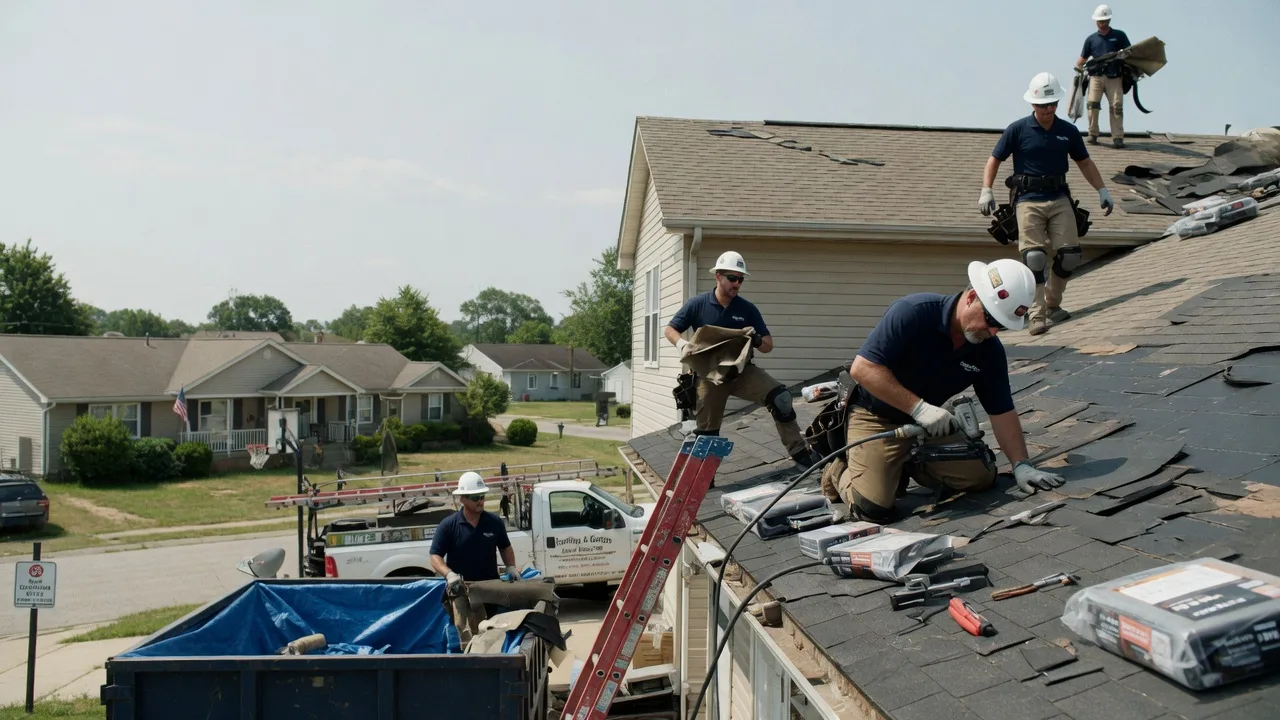 Roof Replacement in Farmland, IN near me